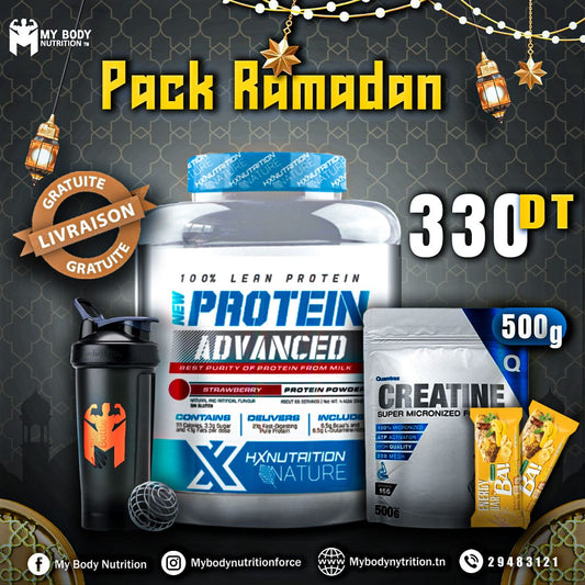 Pack Protein Advanced + Creatine QUAMTRAX 500G